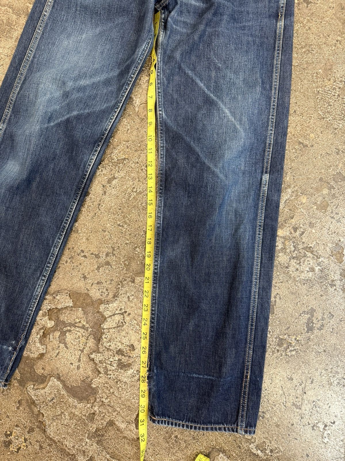 Bape Bape Raw Blue Japanese Denim Size US 30 / EU 46 - 7 Thumbnail