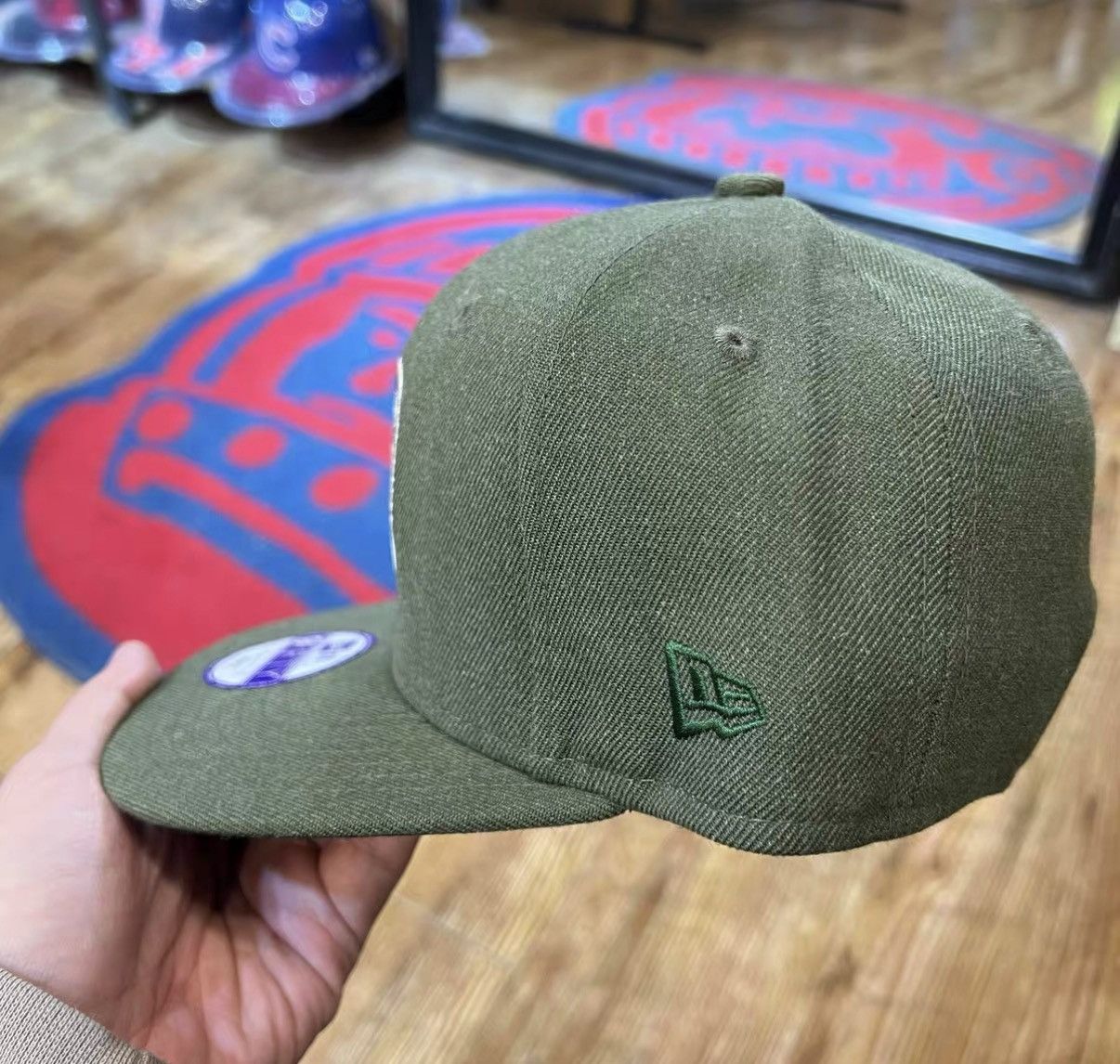 New Era New Era MLB Oakland Athletics Flat Brim Baseball Cap J32 Size ONE SIZE - 2 Thumbnail