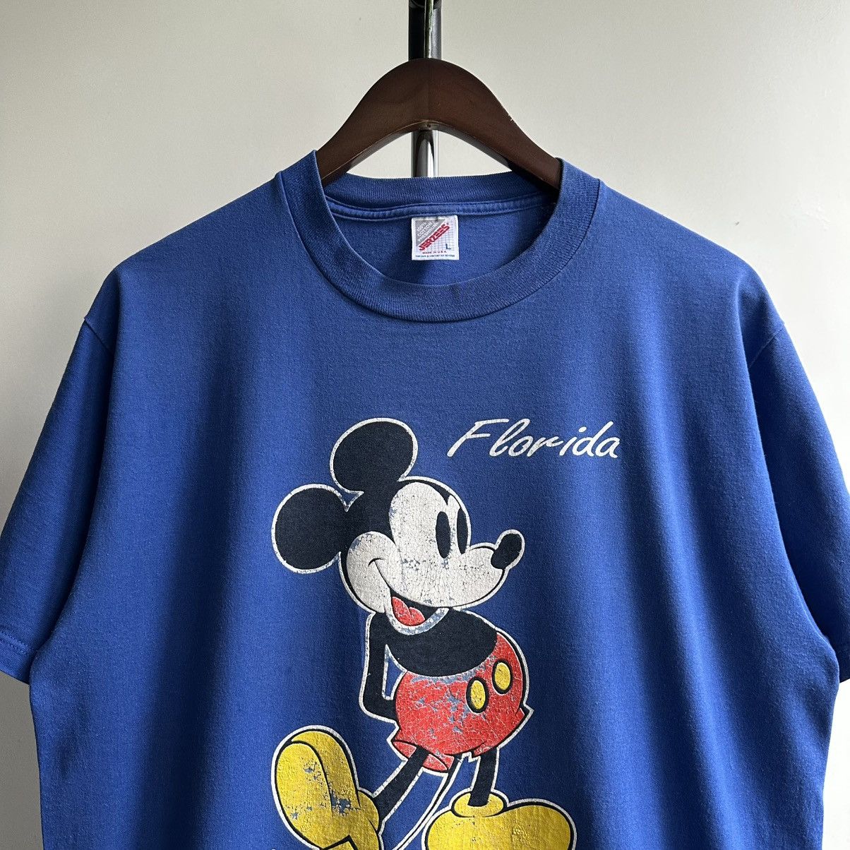 Disney Vintage Disney Mickey Mouse Florida Promo Tee Size US L / EU 52-54 / 3 - 2 Thumbnail