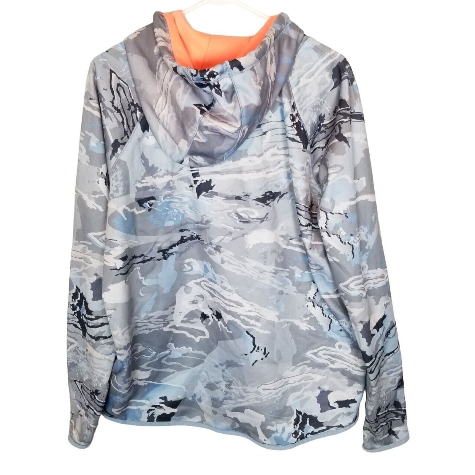 Under Armour Under Armour Womens Hoodie Sweatshirt L Blue Camo Storm Icon Size L / US 10 / IT 46 - 10 Thumbnail