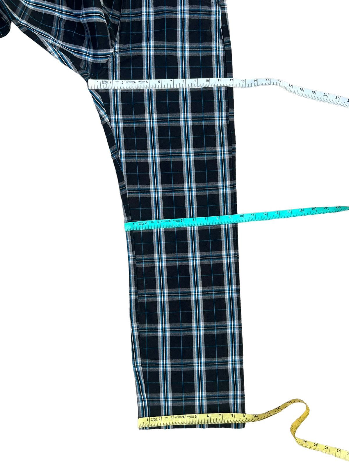 Vintage Japan Brand Swingin Slily Made in Japan Plaid Checks Pant Size US 30 / EU 46 - 4 Thumbnail