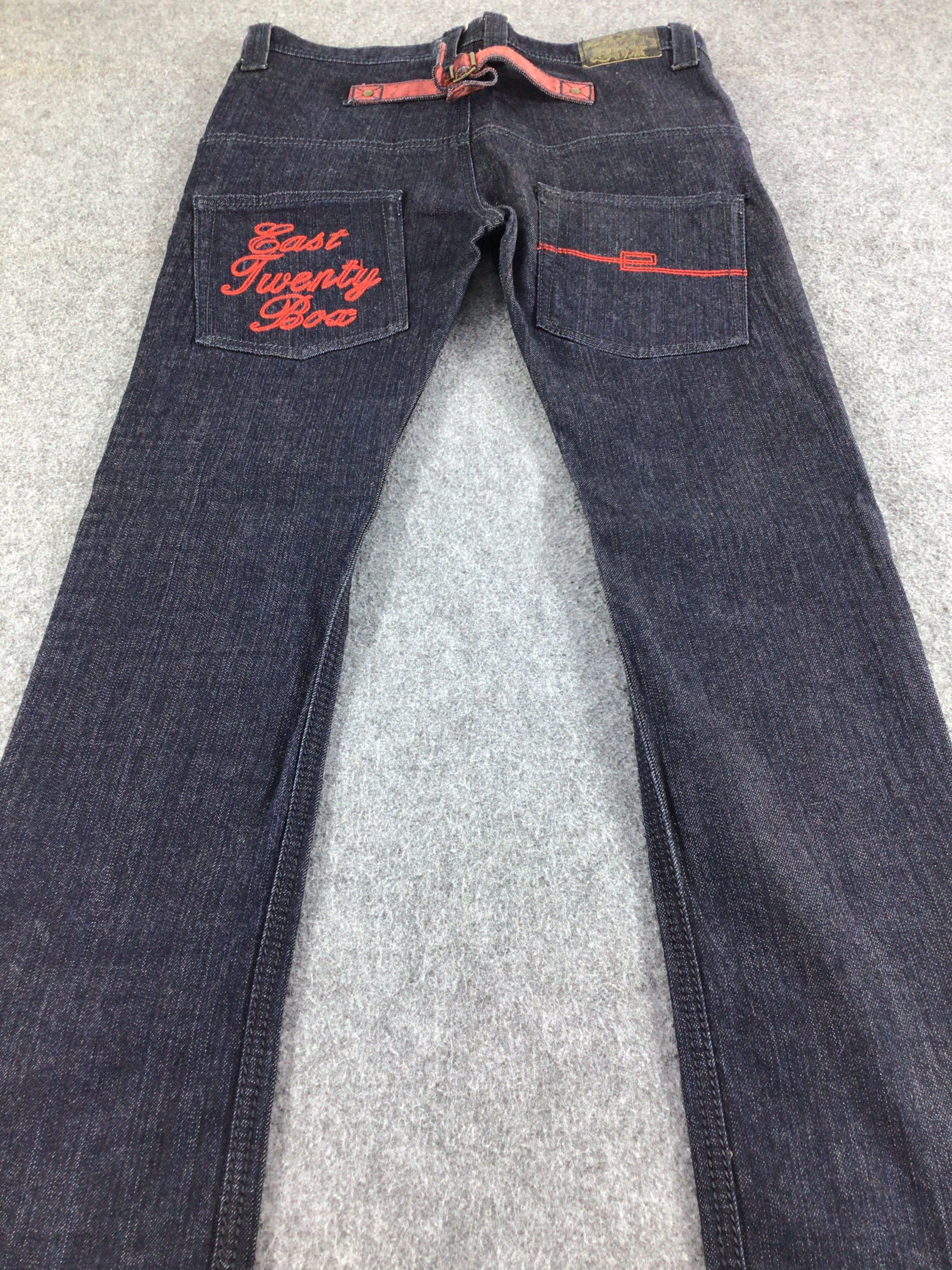 Vintage East Twenty Box Jeans-J671 Size US 32 / EU 48 - 4 Thumbnail