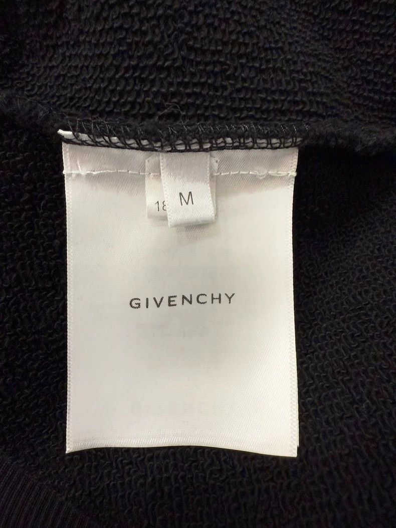 Givenchy Givenchy Black Logo Zipper Hooded Sweatshirt Jacket Size US M / EU 48-50 / 2 - 6 Thumbnail