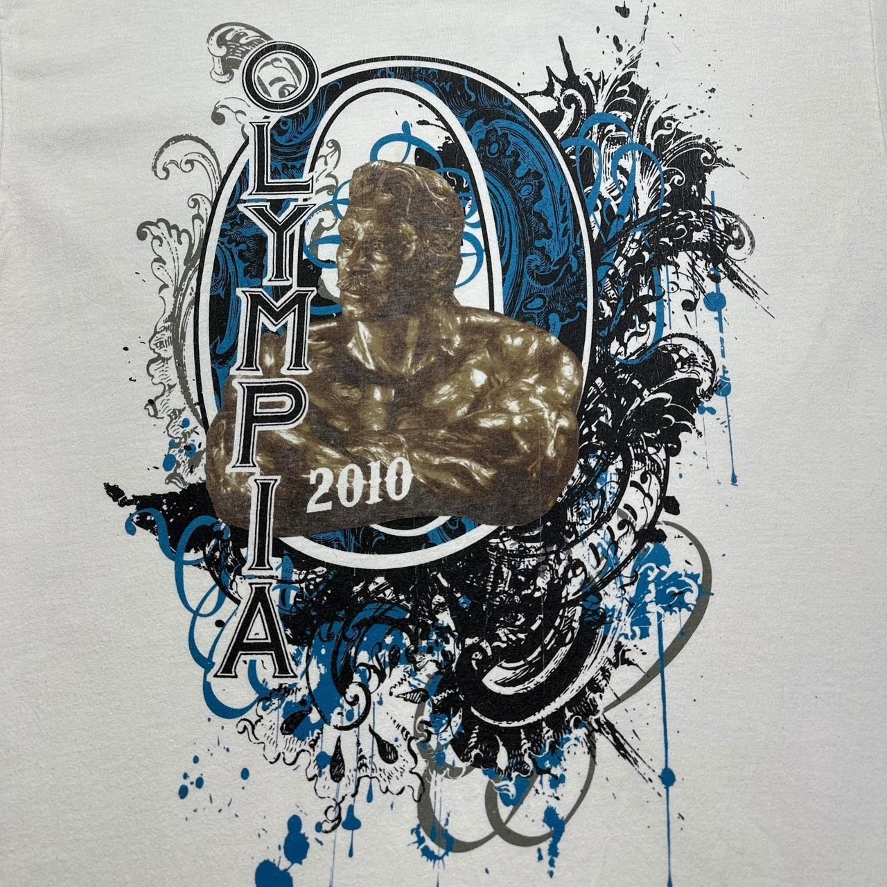 Hanes × Vintage Y2K Style Olympia 2010 T-Shirt Size US XL / EU 56 / 4 - 3 Thumbnail