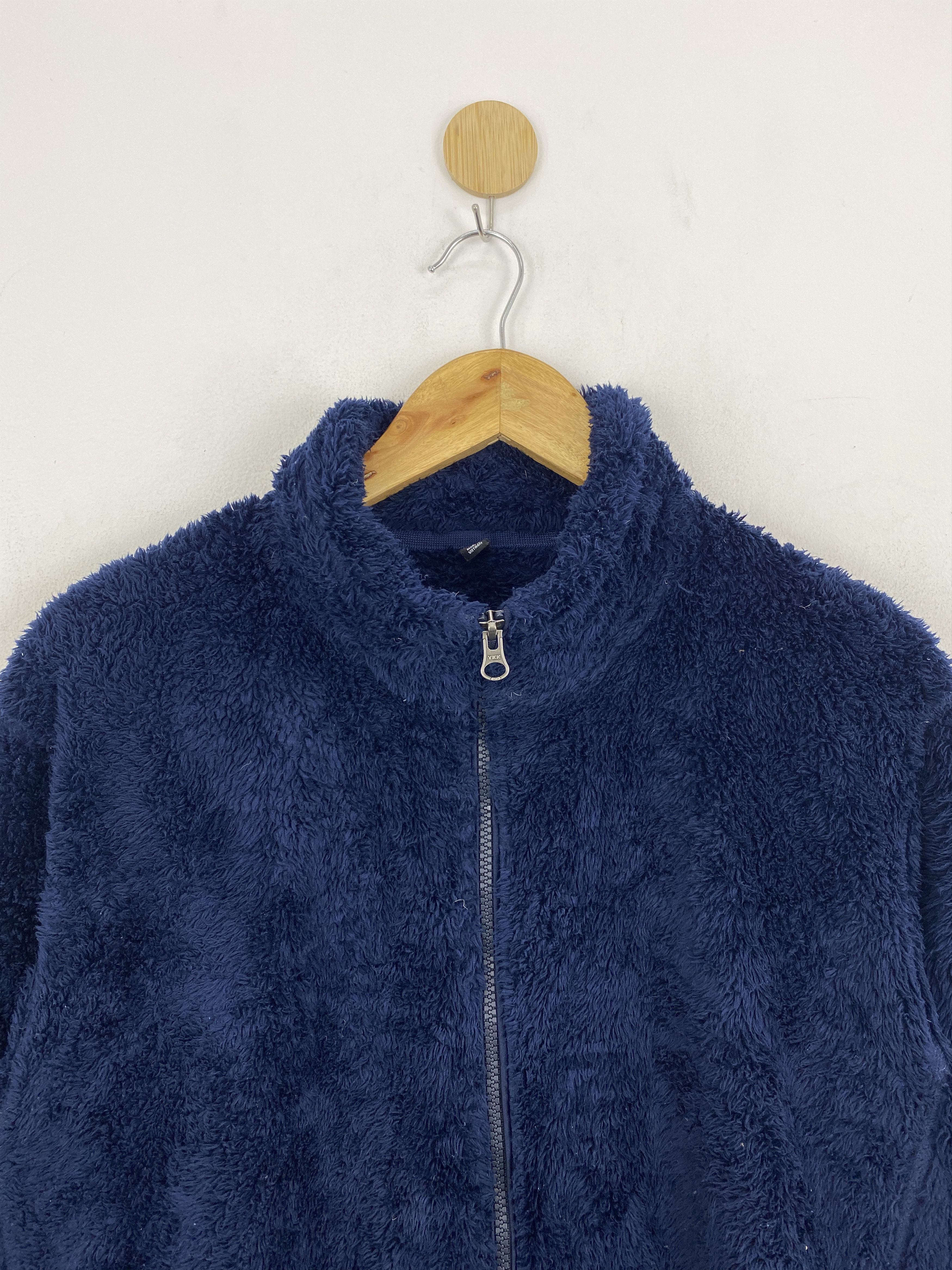 Uniqlo Vintage Uniqlo Sherpa Fleece Zipper Jacket J1910 Size US L / EU 52-54 / 3 - 2 Thumbnail