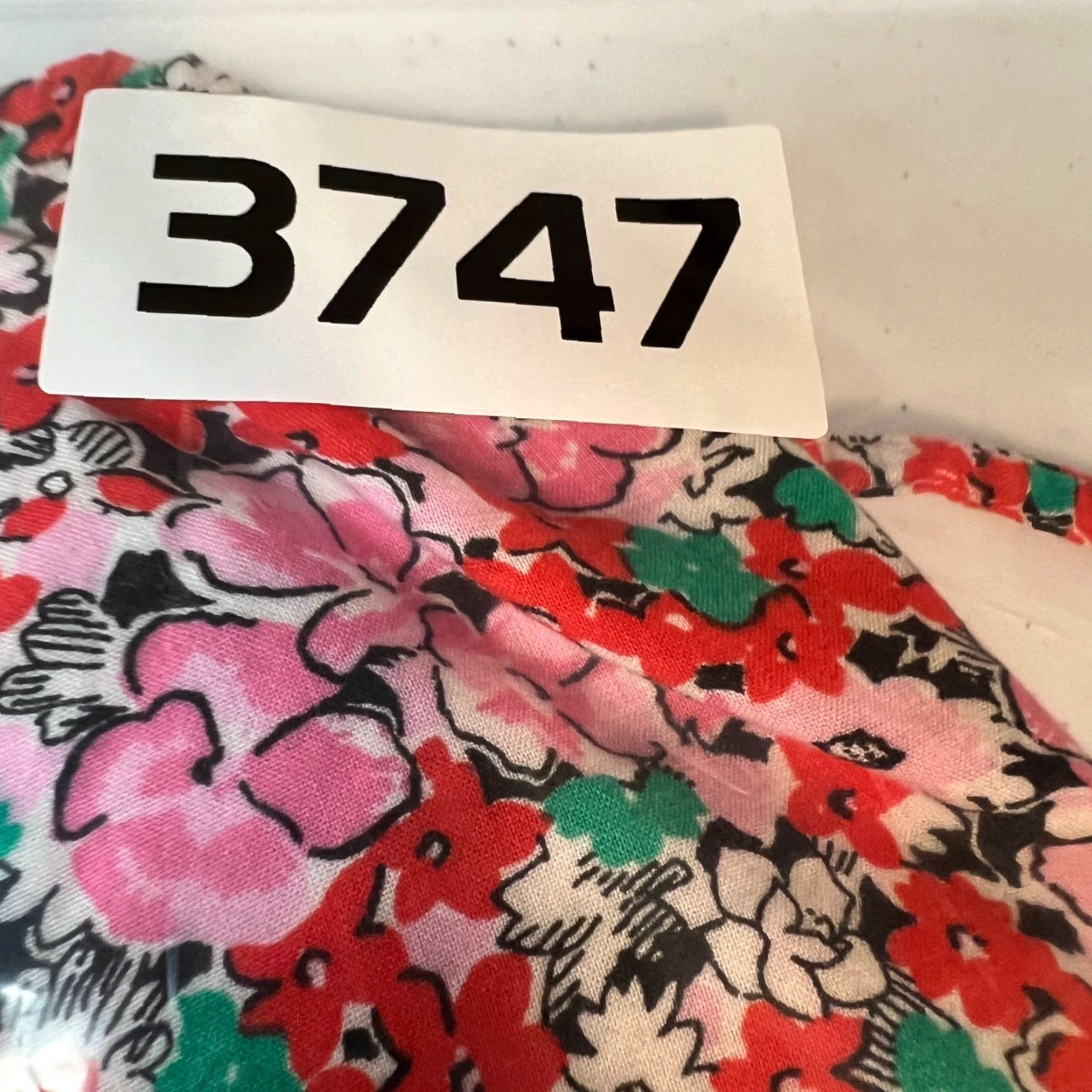 Vintage Miss Selfridge Womens Dress 6 Pink Red Floral Print Sleeveless Viscose Size M / US 6-8 / IT 42-44 - 7 Thumbnail