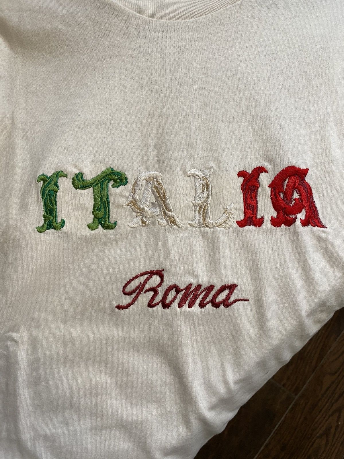 Designer SINGLE STITCH ITALIA TEE Size US M / EU 48-50 / 2 - 3 Thumbnail