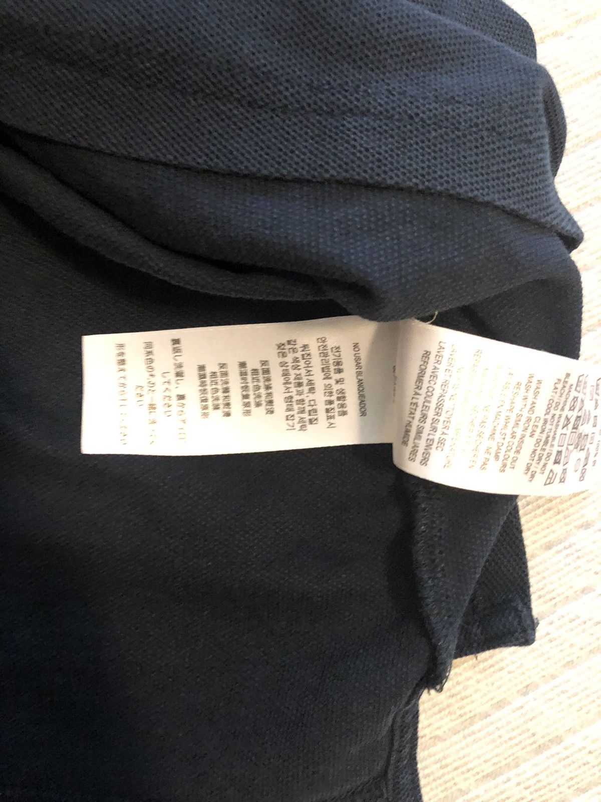 Burberry × Vintage Burberry polo cream Cotton Slim Fit tee London Size US L / EU 52-54 / 3 - 5 Thumbnail