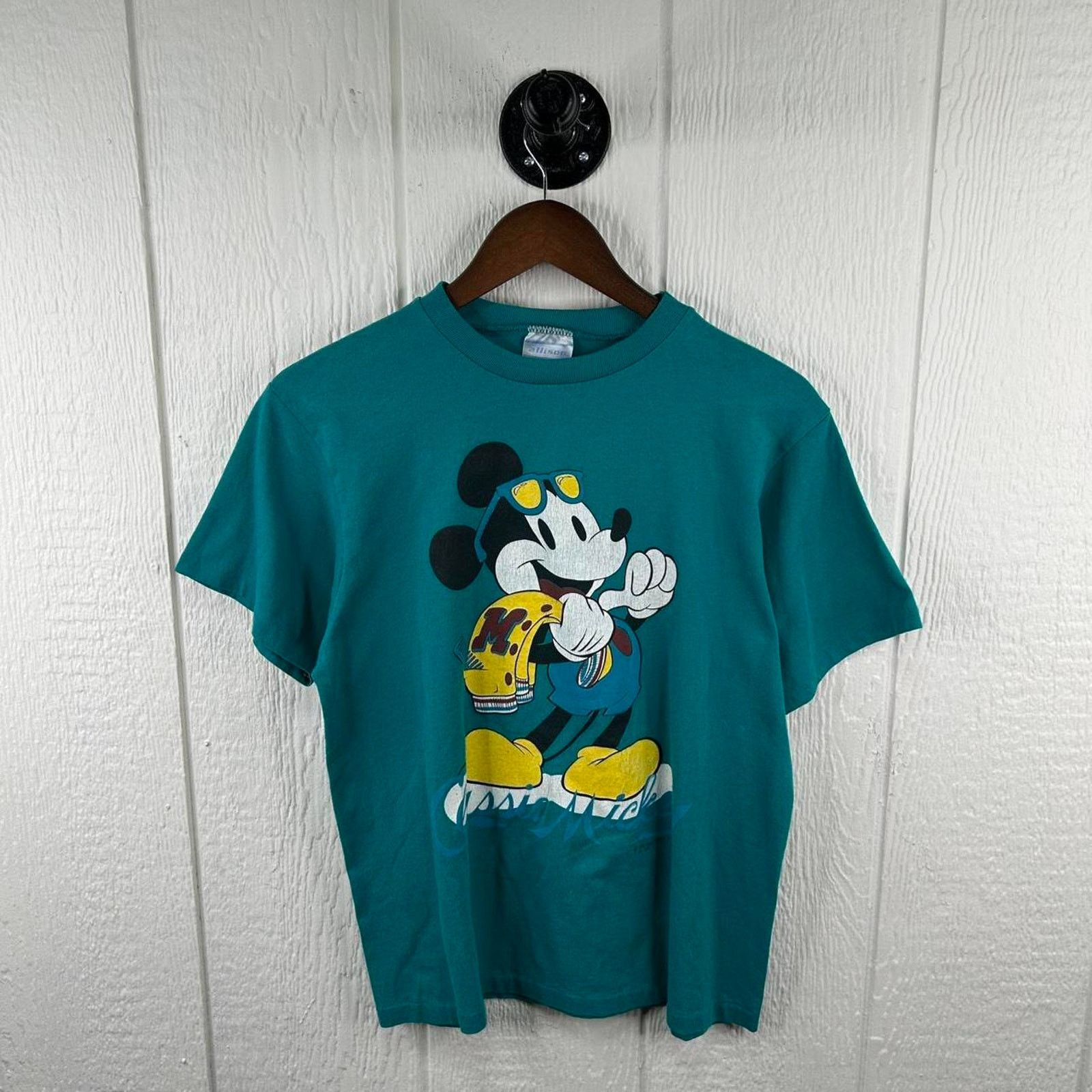 Disney Vintage 80’s Classic Mickey Mouse Summer Tee Size Medium Size US M / EU 48-50 / 2 - 1 Thumbnail