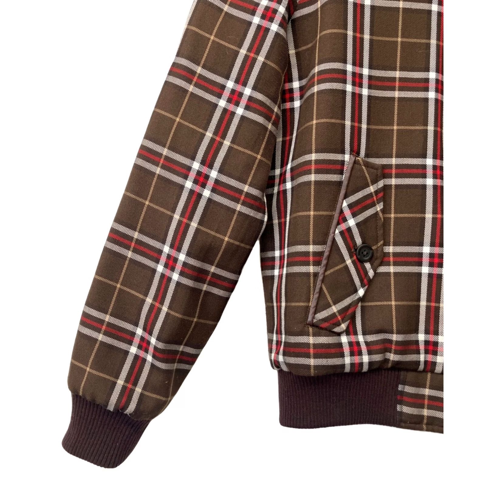 Fred Perry FRED PERRY Quilted Reversible Jacket Brown M Men Jacket Size US M / EU 48-50 / 2 - 3 Thumbnail