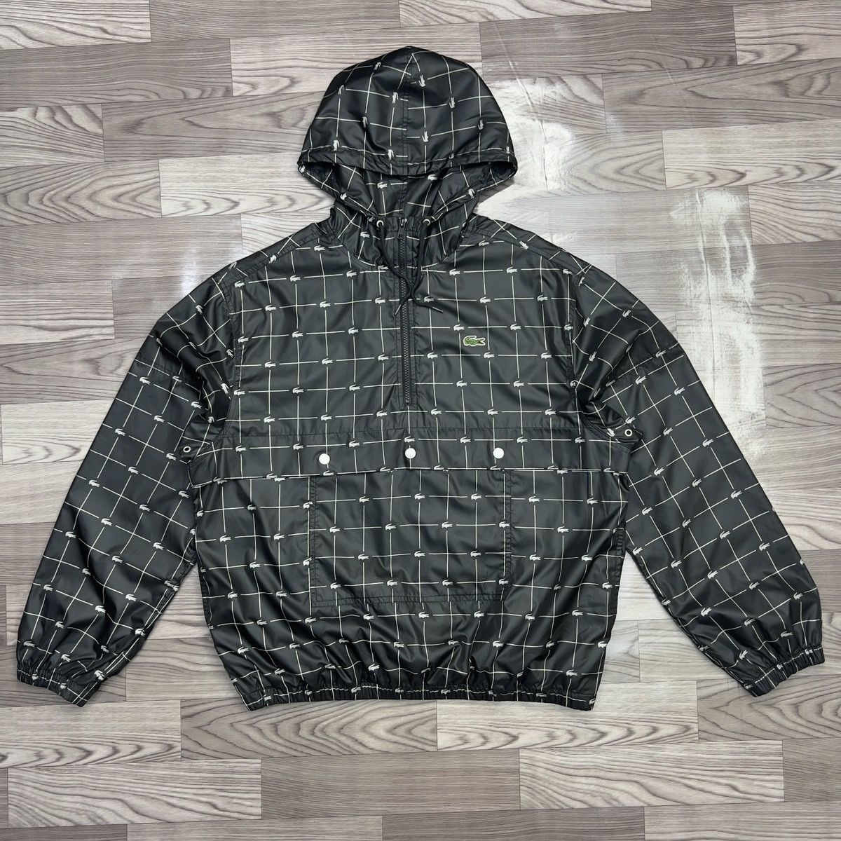 Lacoste × Supreme Supreme x Lacoste Reflective Grid Nylon Jacket Size US M / EU 48-50 / 2 - 1 Thumbnail