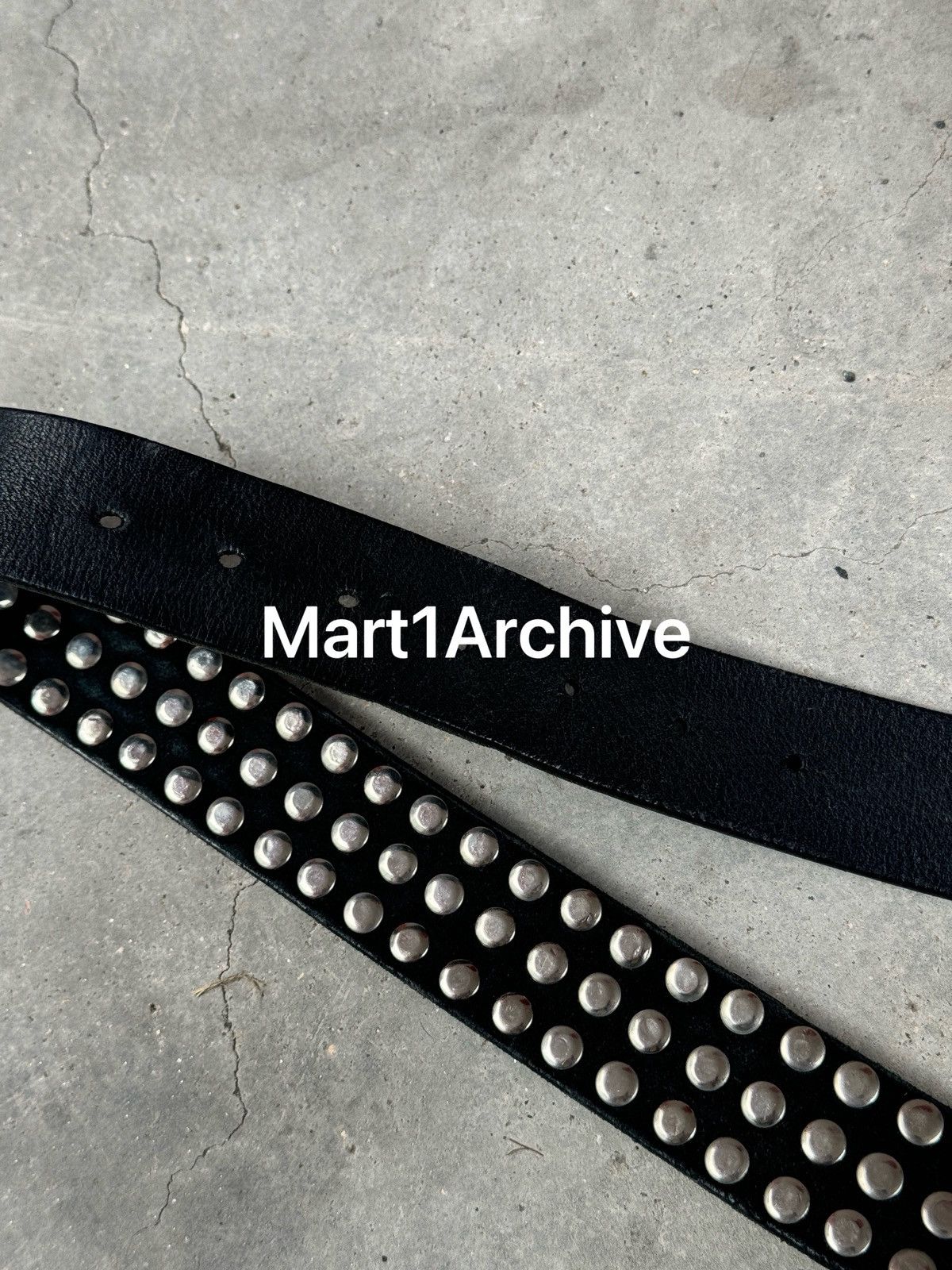 Chrome Hearts Chrome Hearts Cross Studded Sugar Cube Belt Size ONE SIZE - 6 Thumbnail