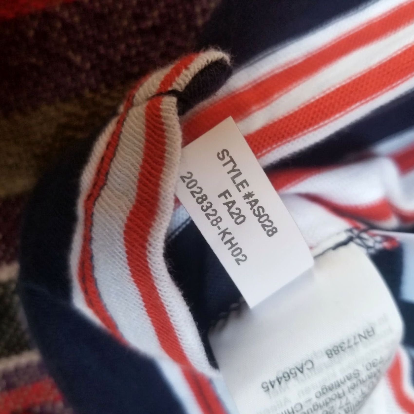 J.Crew J.CREW Womens T-Shirt XL Striped Three-Quarter Sleeve Casual Crew Neck Multicolor AS028 Size XL / US 12-14 / IT 48-50 - 7 Thumbnail
