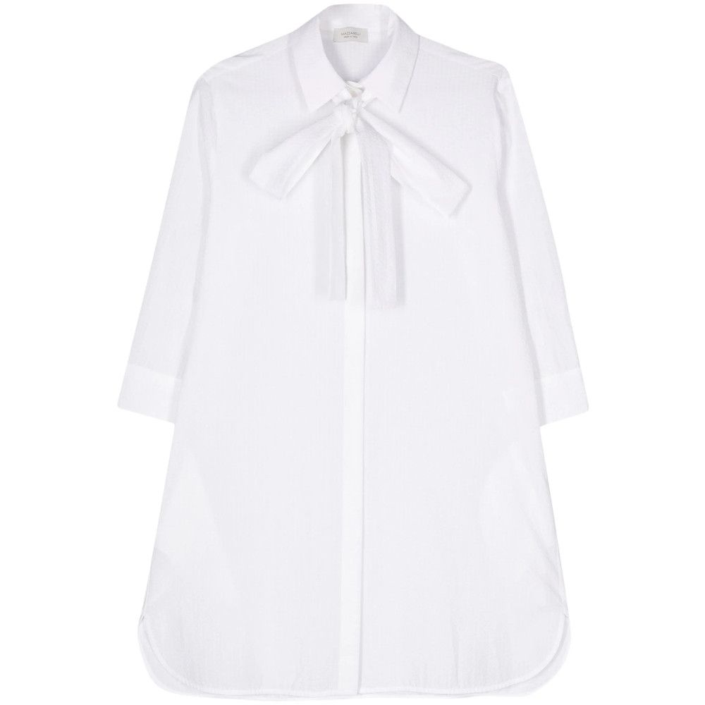 Mazzarelli WHITE Tops - Shirts