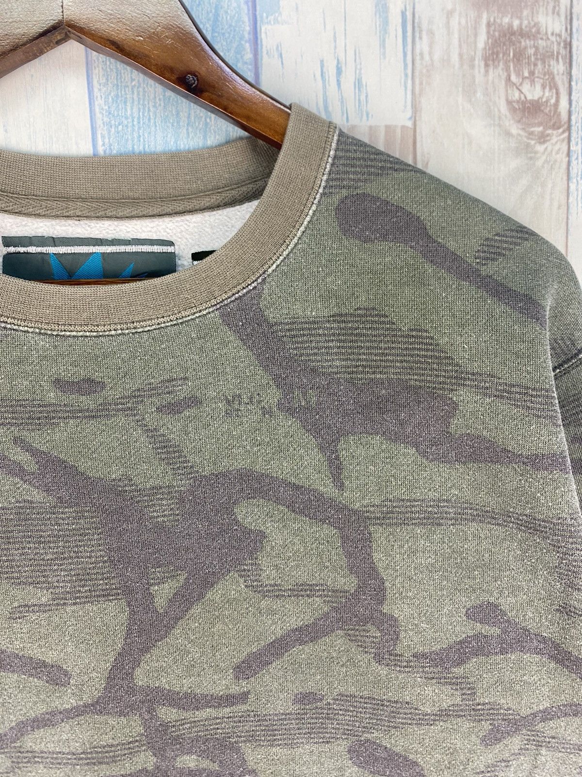 Vintage × Volcom Vintage Volcomscout Camouflage Sweatshirt Size US M / EU 48-50 / 2 - 5 Thumbnail
