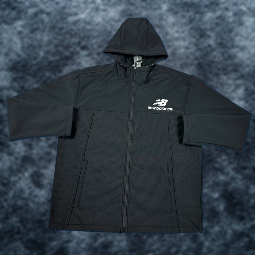 New Balance New Balance Jacket Mens Large Full Zip Grey RN 130893