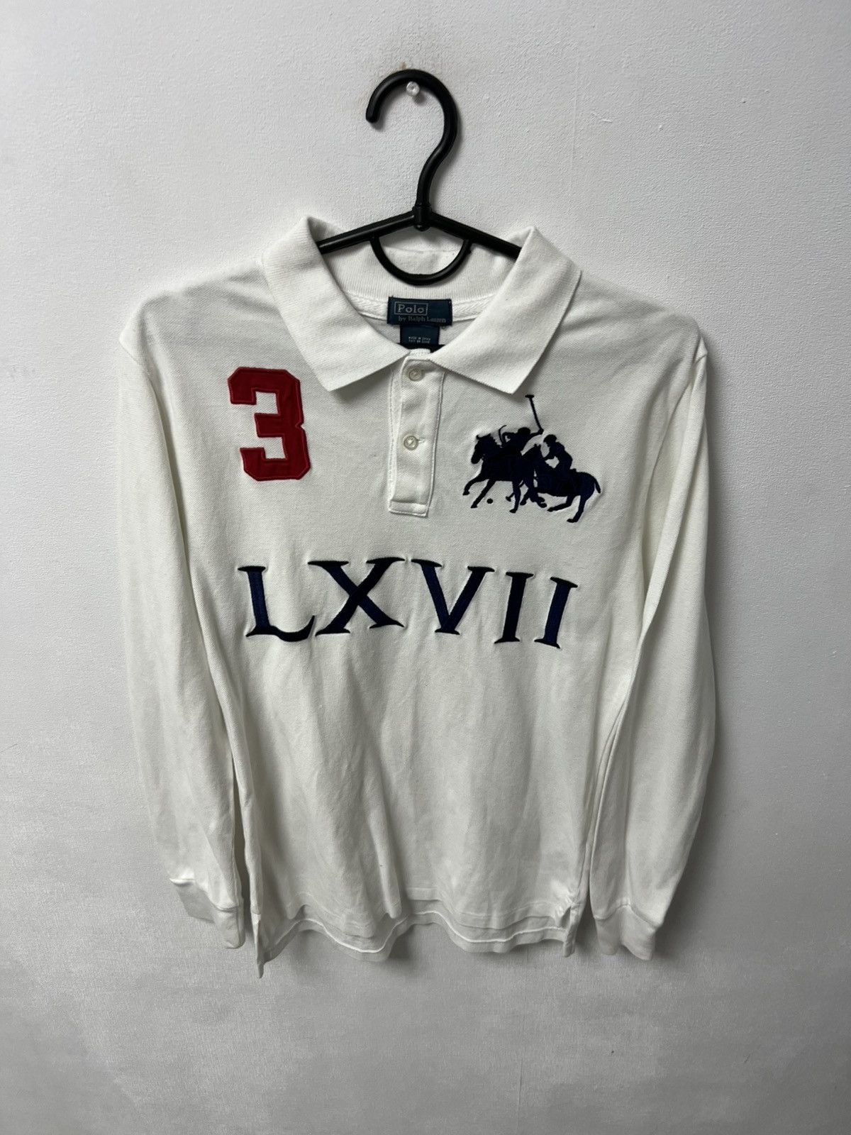Polo Ralph Lauren Polo Ralph Lauren Rugby Long Sleeve Size US M / EU 48-50 / 2 - 2 Thumbnail