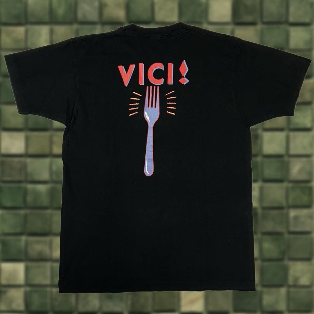 Fruit Of The Loom VINTAGE Veni Vidi Vici Fork Graphic Tee XL USA Fruit Of The Loom Single Stitch Size US XL / EU 56 / 4 - 1 Thumbnail