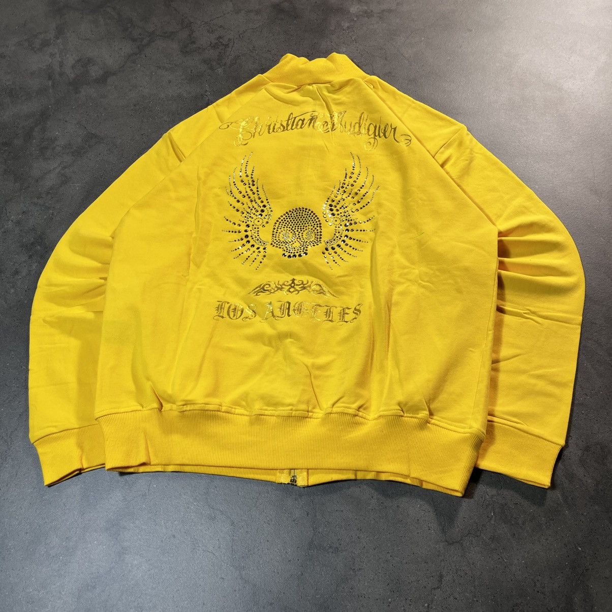 Ed Hardy Vintage Y2K Ed Hardy Swag Zip Sweatshirt Big Logo Skull Size US L / EU 52-54 / 3 - 2 Thumbnail