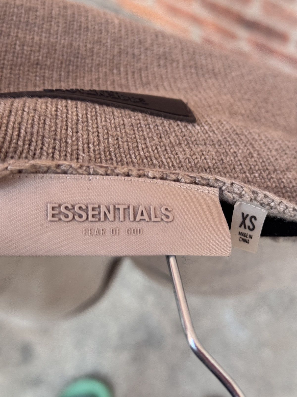 Fear of God Fear of god essentials 1977 raw neck knit sweater Size US XS / EU 42 / 0 - 5 Thumbnail
