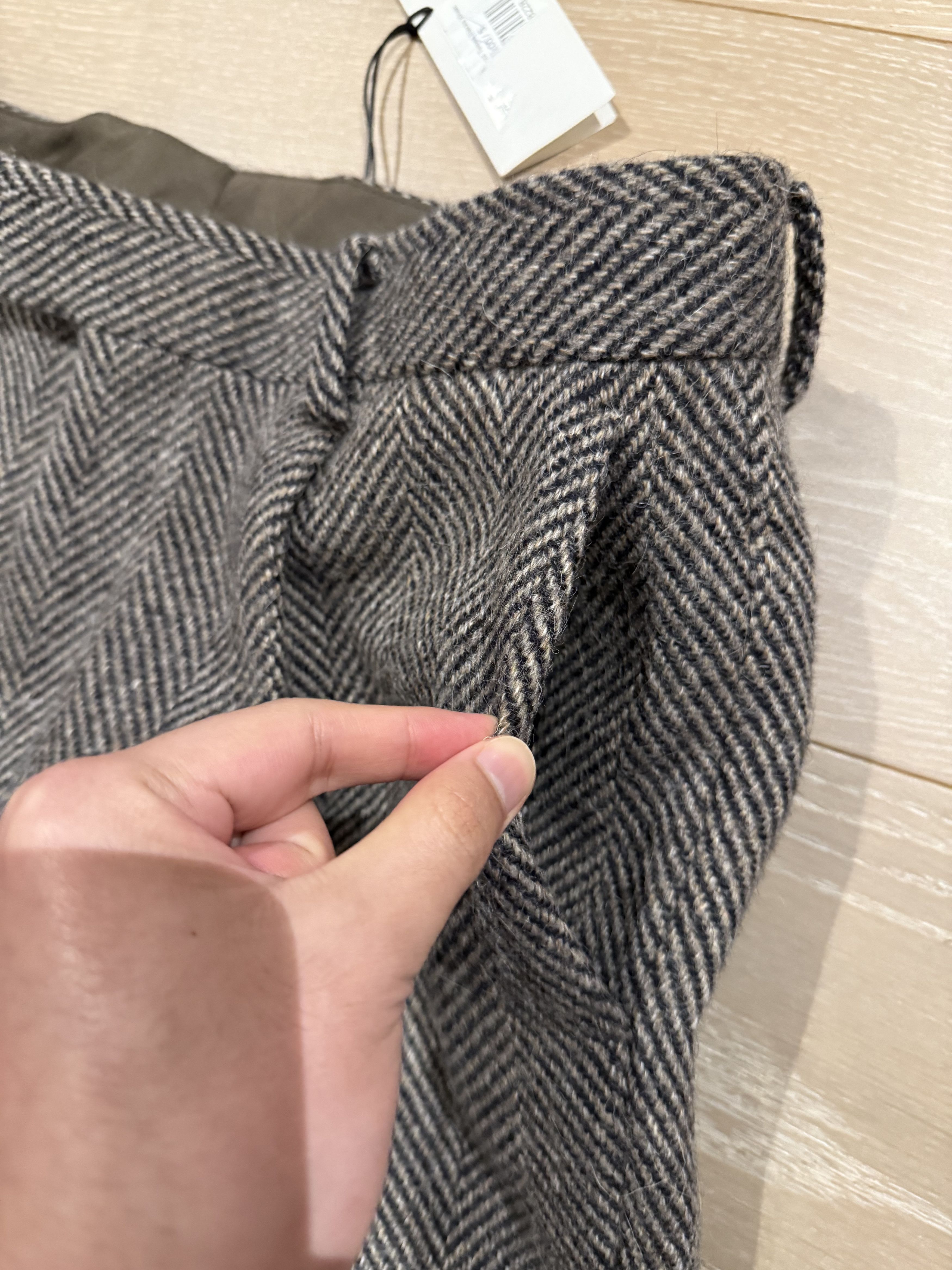 💚 Auralee Alpaca Shetland Wool Tweed Slacks NEW - www.pmfootwear.com