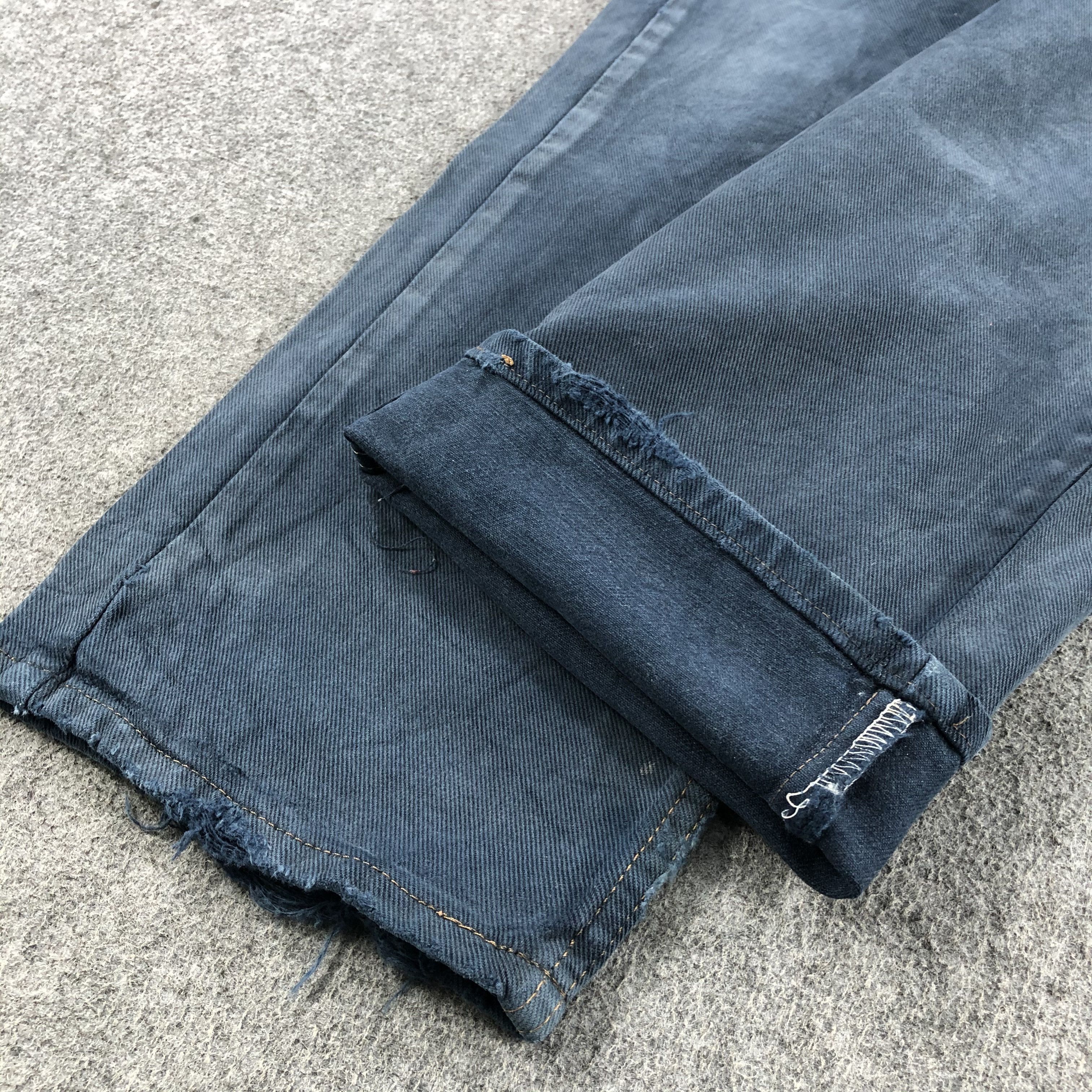 Levi's 90s Vintage Blue Wash Levis 554 Jeans-J2178 Size US 33 - 7 Thumbnail