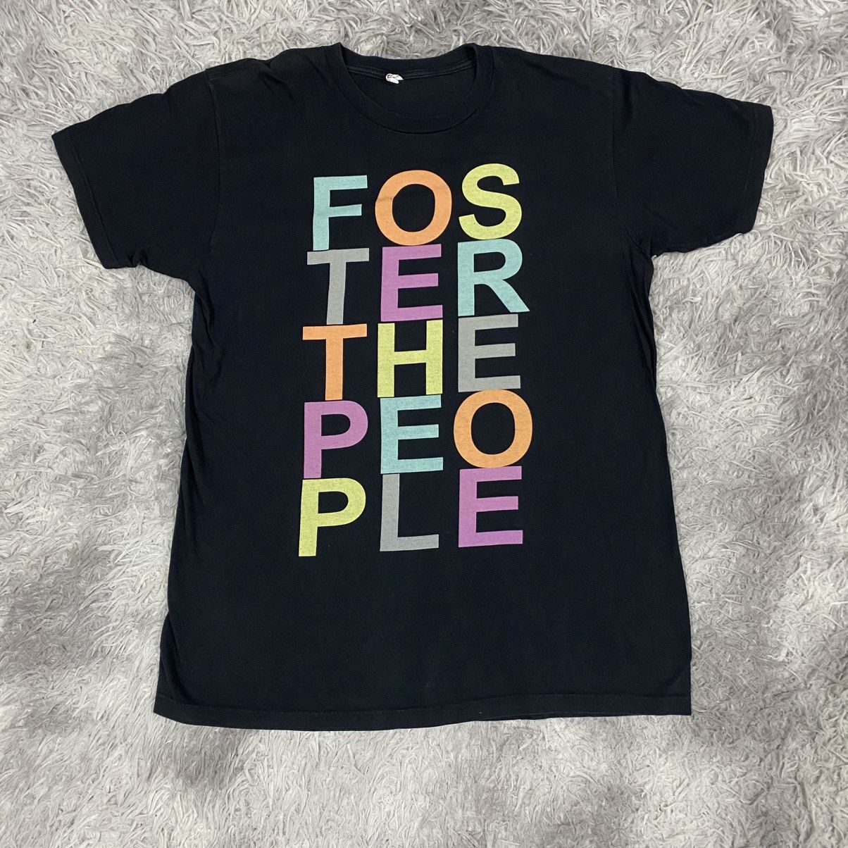 Band Tees × Vintage Rock band foster the people Size US L / EU 52-54 / 3 - 1 Thumbnail