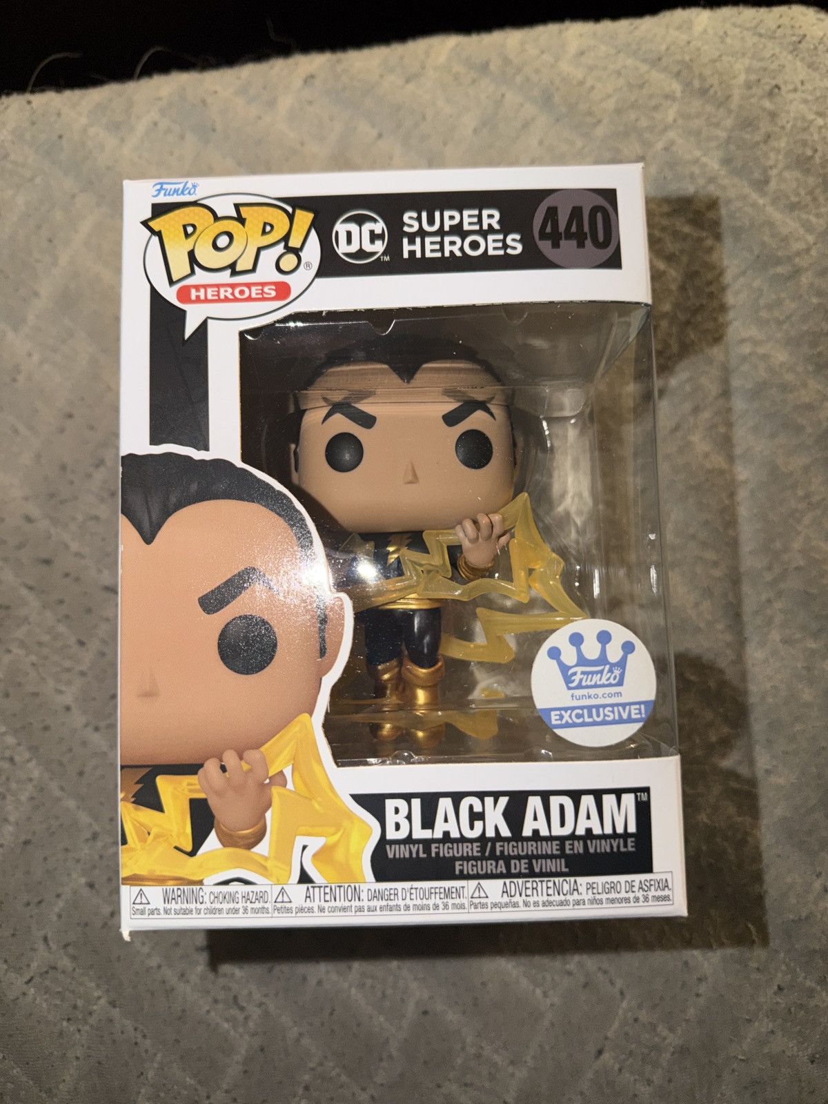 DC Comics Funko Pop! Black Adam Vinyl Figure Size ONE SIZE - 1 Thumbnail