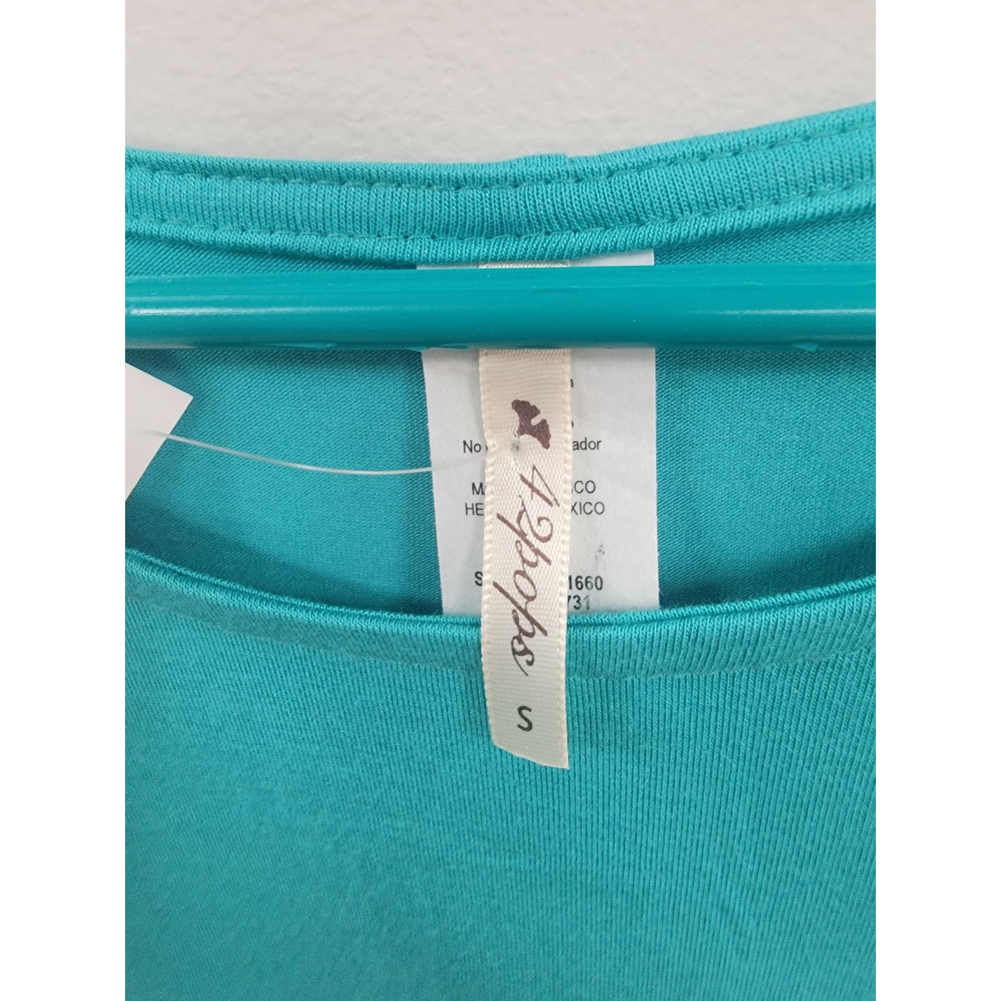 Other Loose-Fit Turquoise Tunic Top S Size S / US 4 / IT 40 - 3 Thumbnail