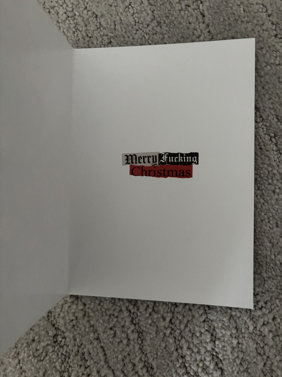 G59 Records G59 Christmas is Ruined Greeting Card Size ONE SIZE - 2 Thumbnail