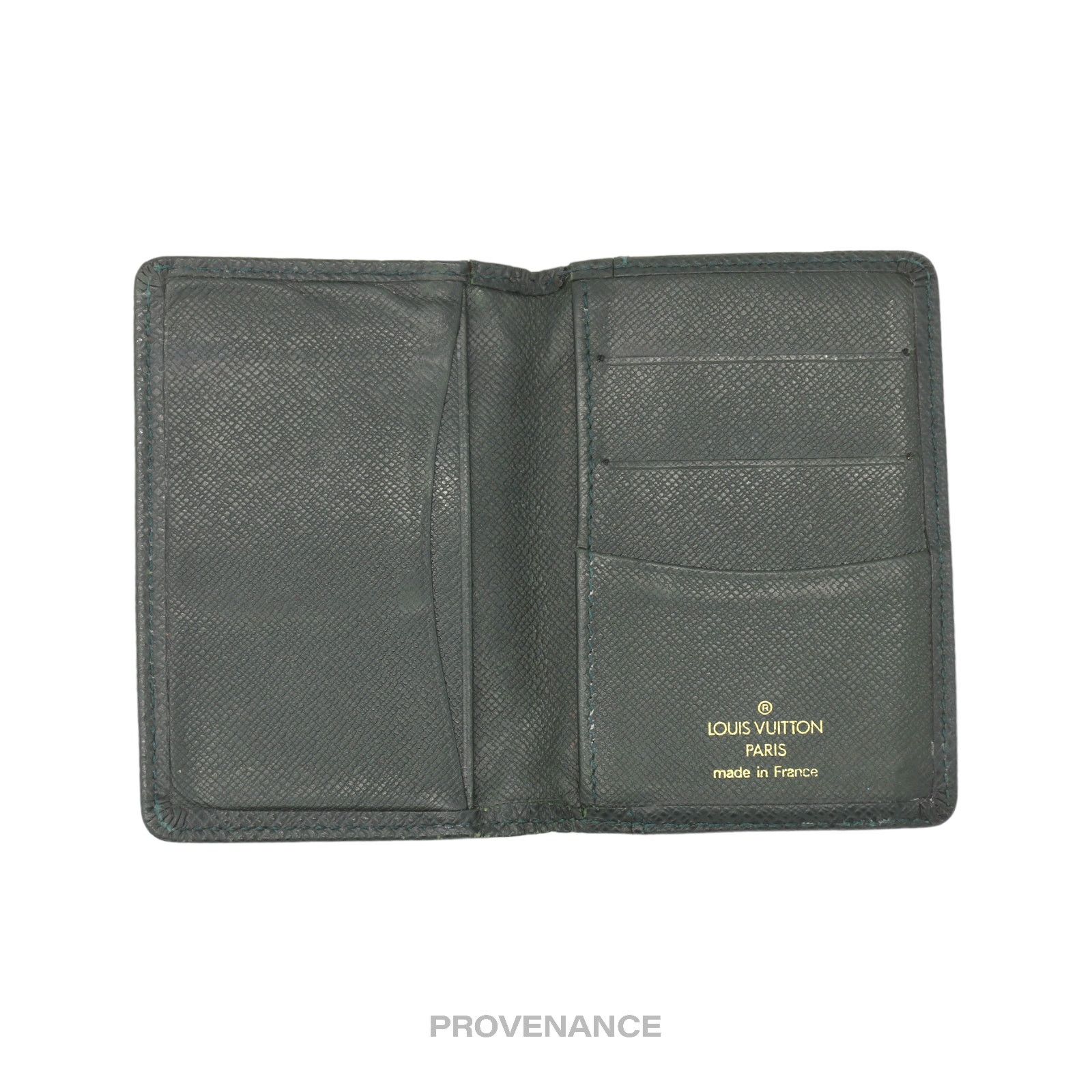 Louis Vuitton 🔴 Louis Vuitton Pocket Organizer Wallet - Taiga Epicea Size ONE SIZE - 6 Thumbnail