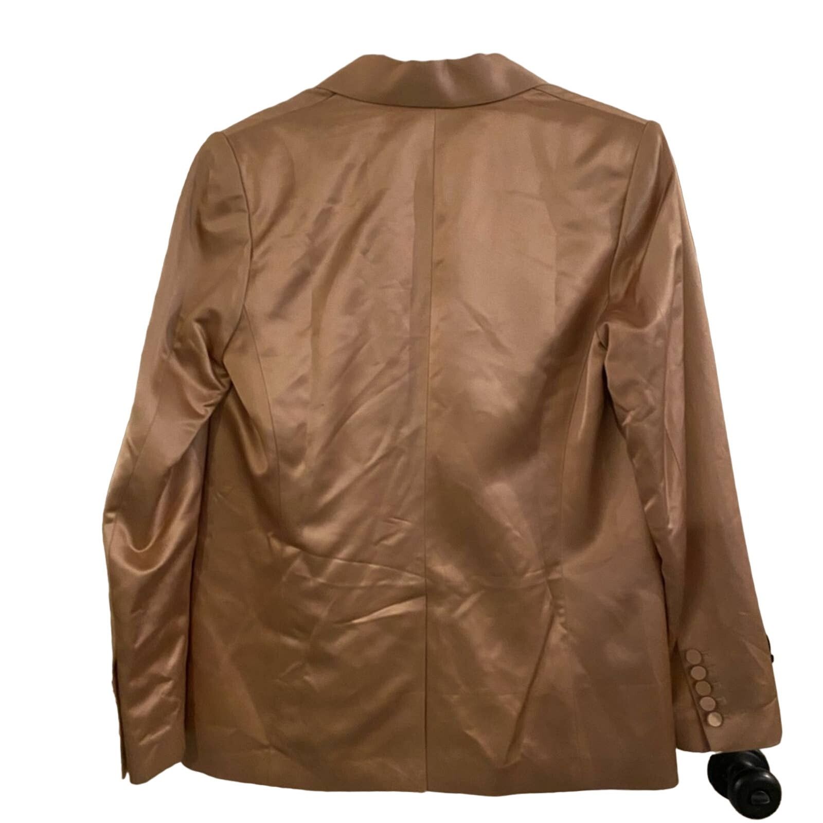 A.L.C. A.L.C. single-breasted satin blazer SZ.10 NWOT Champagne Size L / US 10 / IT 46 - 4 Thumbnail