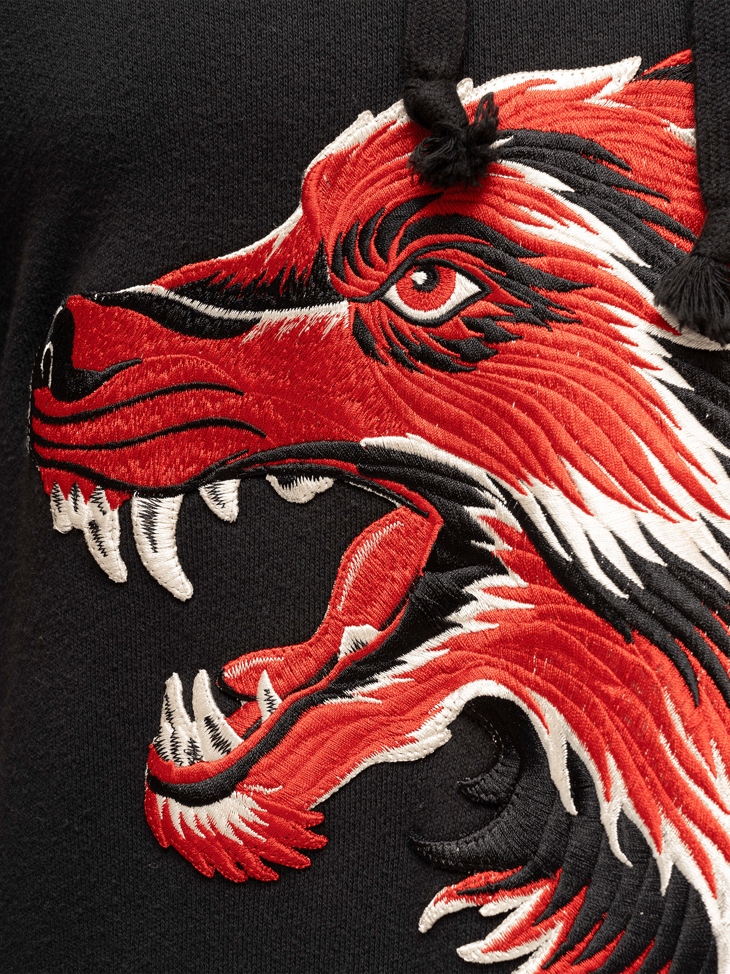 Gucci Gucci Guccify Wolf embroidery black hoodie Size US S / EU 44-46 / 1 - 2 Thumbnail