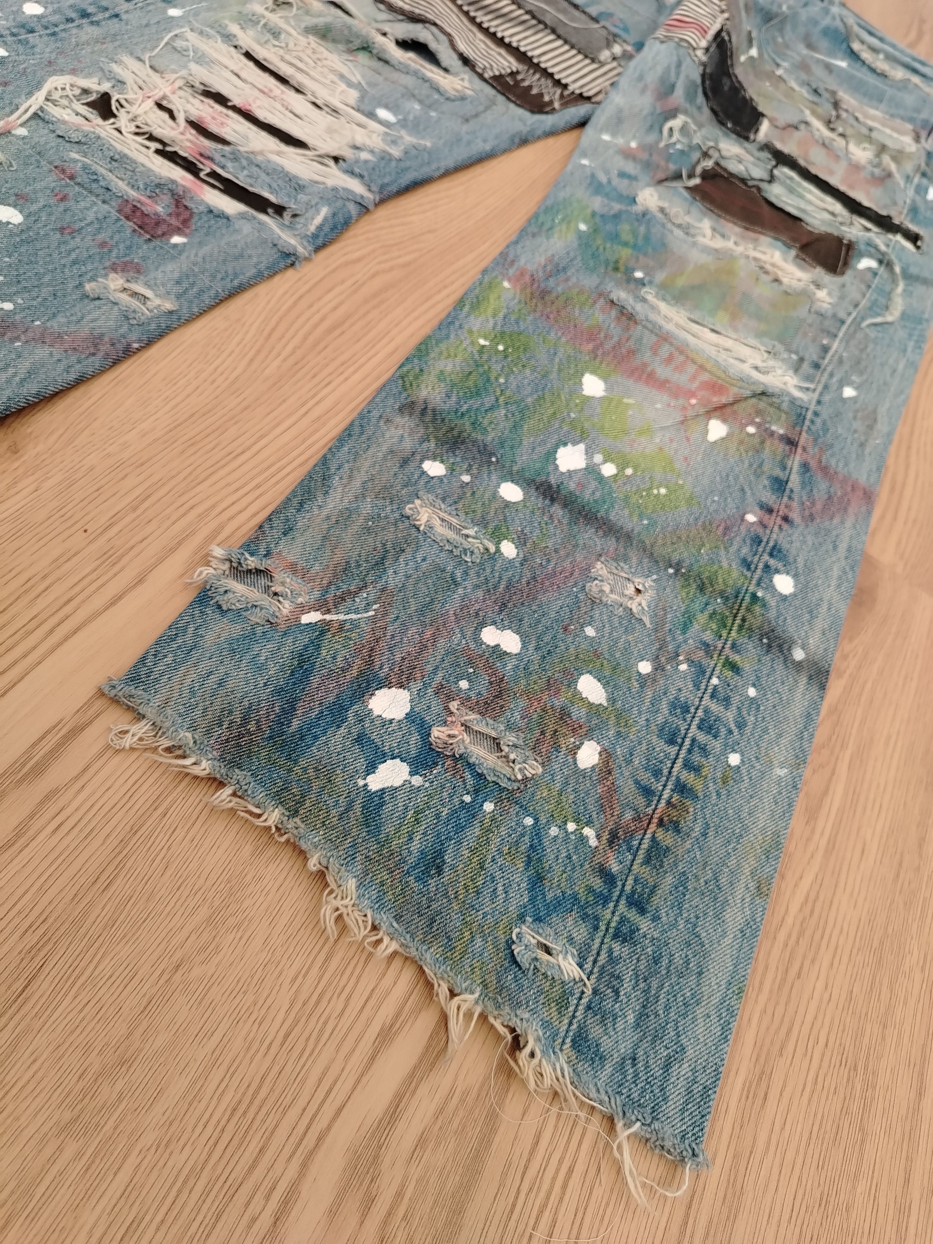 Levi's Levis 501 Jeans Vintage ARTWORK Size US 33 - 7 Thumbnail