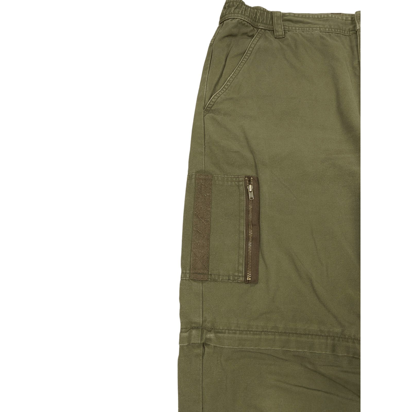 Japanese Brand × Vintage 💎 33/32 Detachable Legs 2 in 1 Shorts Pants Cargo Y2K Size US 33 - 7 Thumbnail