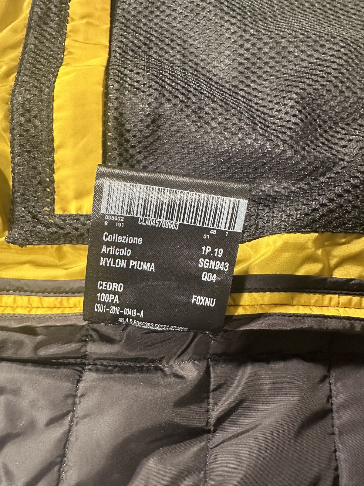 Prada Yellow Prada ID jacket convertible vest Size US M / EU 48-50 / 2 - 10 Thumbnail