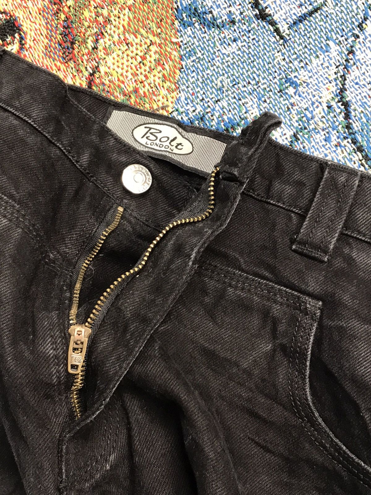 Other Vintage bolt London big pocket faded cargo denim Size US 41 - 11 Thumbnail