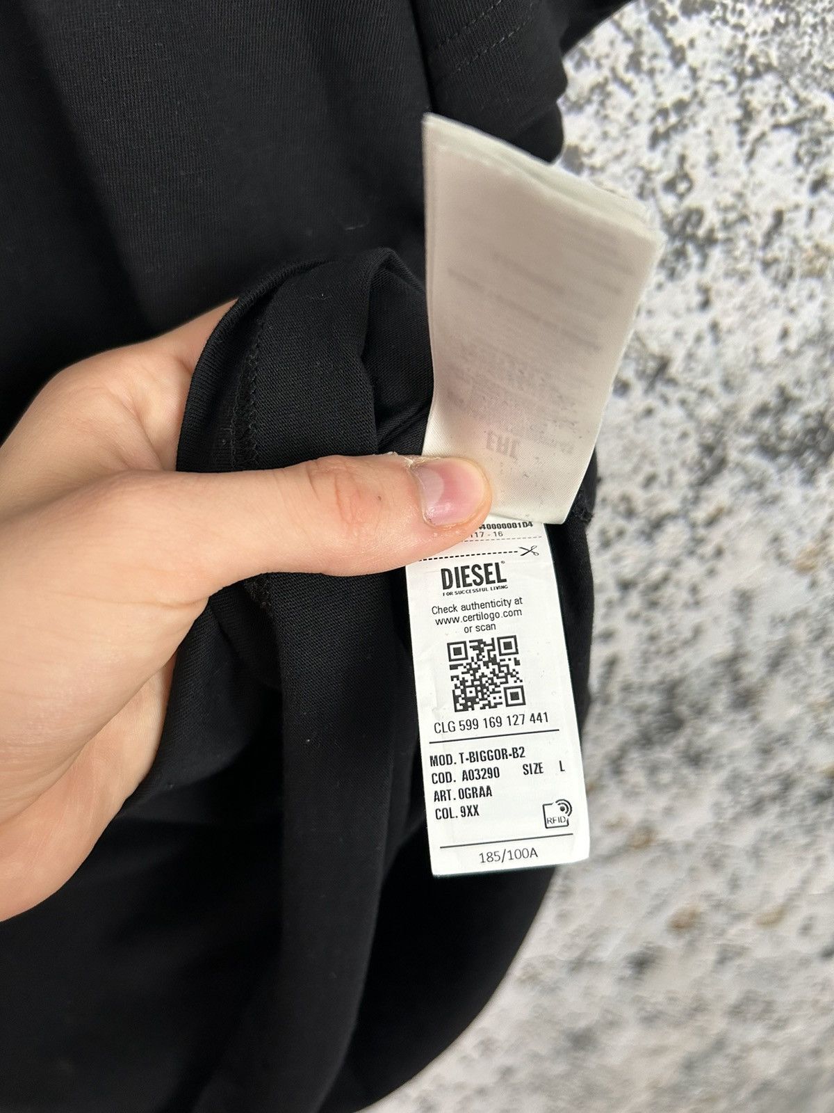 Diesel × Vintage Vintage Diesel Y2K Use Less Useless Graphic Tee Hype Skate Size US L / EU 52-54 / 3 - 5 Thumbnail