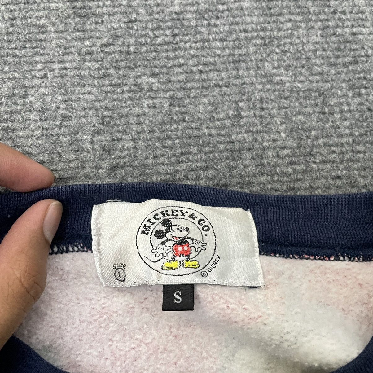 Disney × Mickey Mouse × Vintage Vintage 90s Disney Co Characters Sweatshirt Size US S / EU 44-46 / 1 - 3 Thumbnail