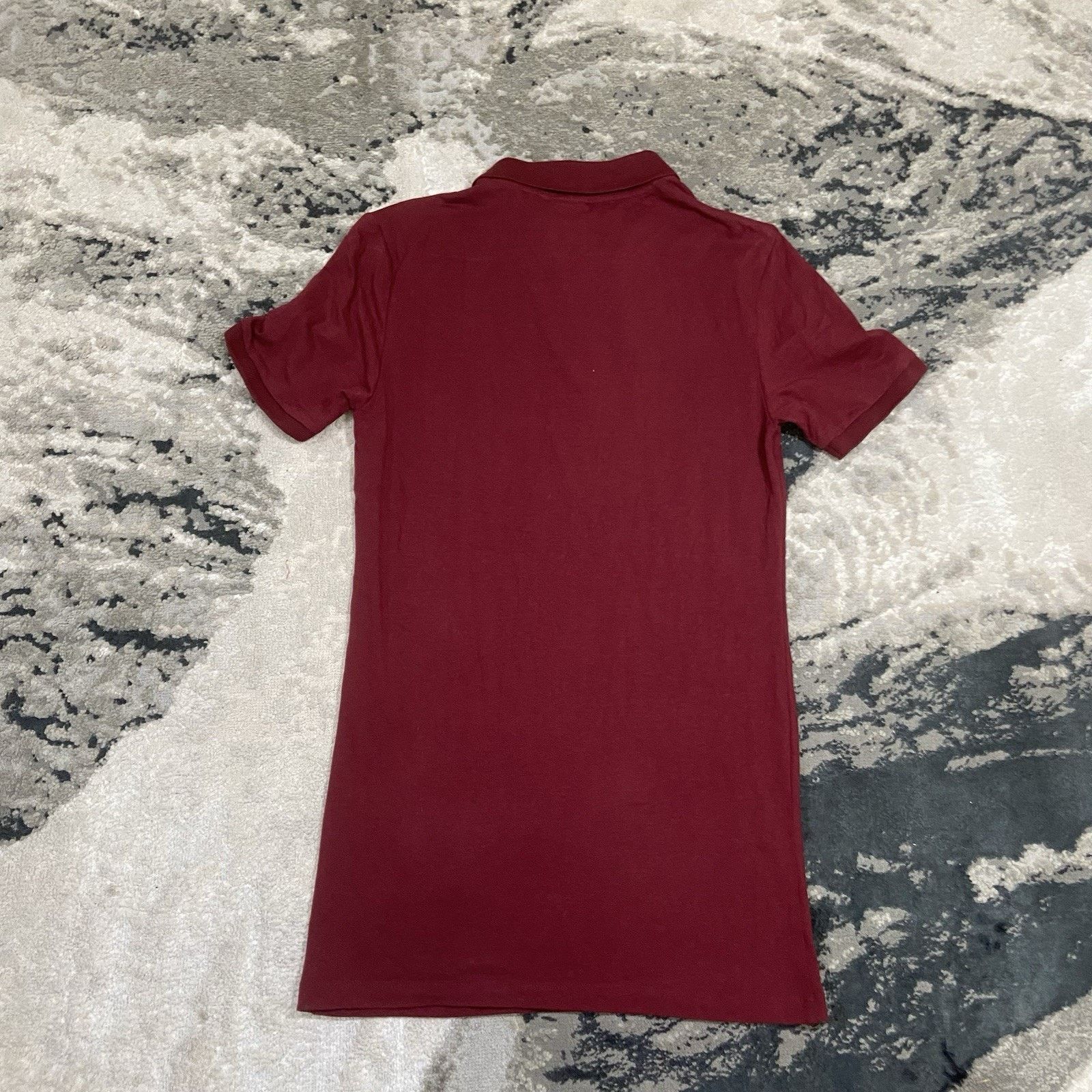 Asos Asos Polo Shirt Men's Small Tall Burgundy Slim Fit Casual Size US S / EU 44-46 / 1 - 3 Thumbnail