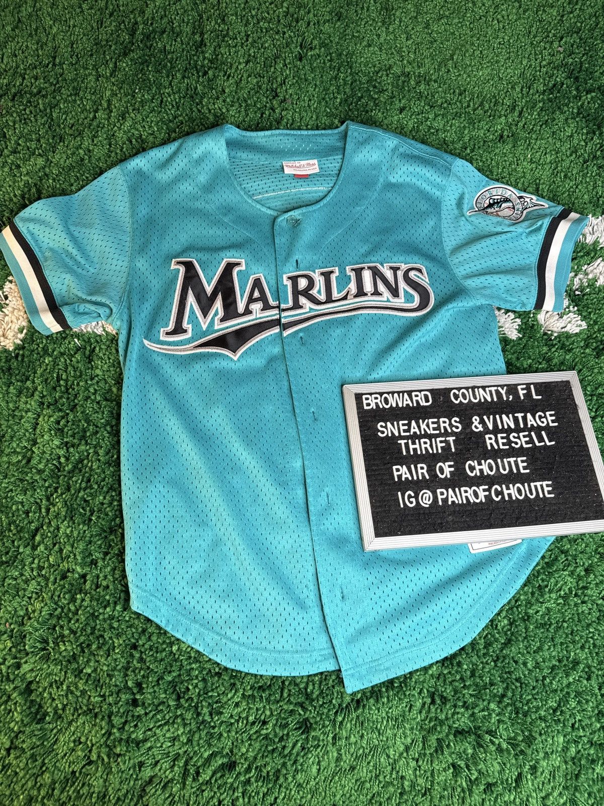 Mitchell & Ness Florida Marlins 1997 Jersey Darren Daulton #20 Size US M / EU 48-50 / 2 - 6 Thumbnail