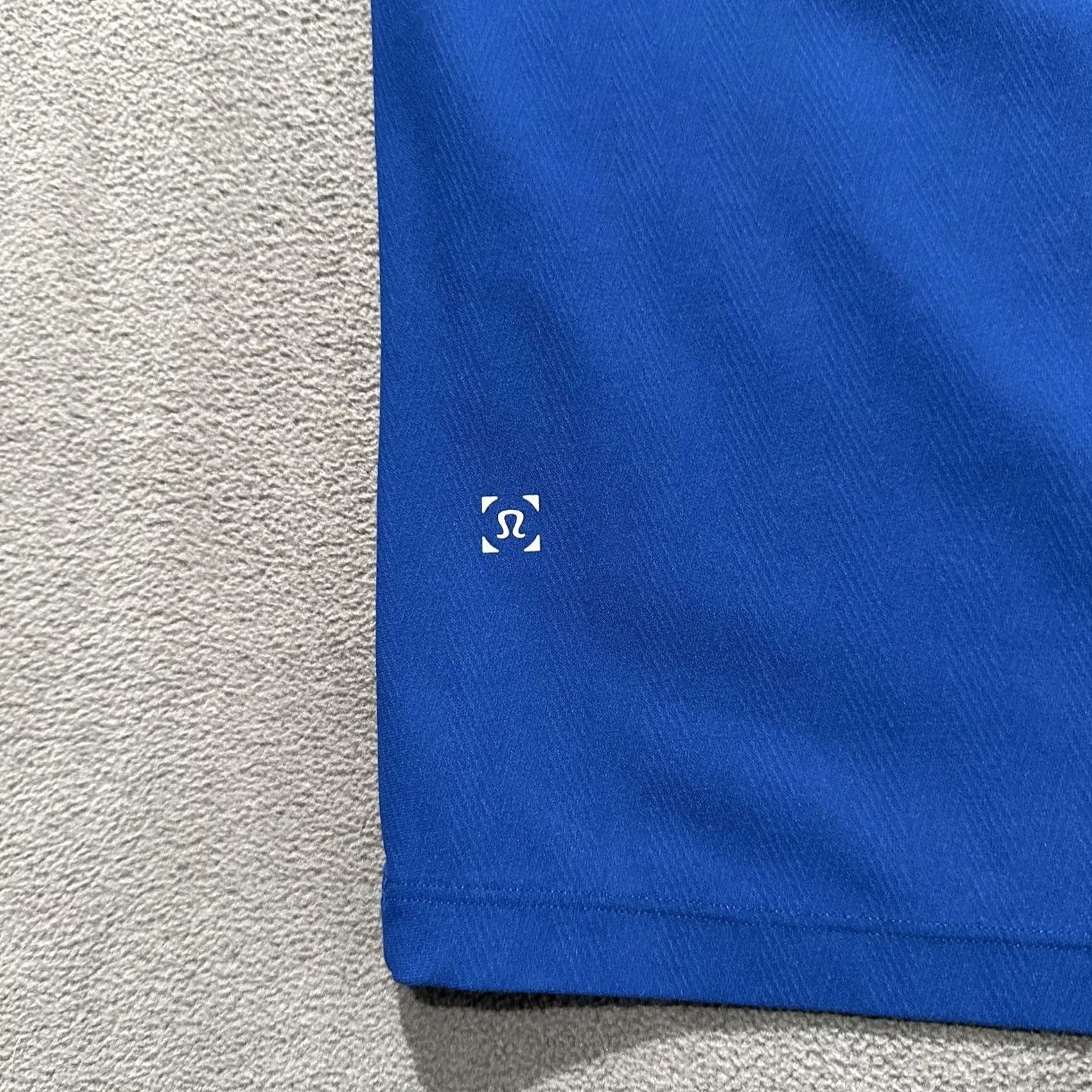 Lululemon Lululemon Propel Polo Shirt Mens XL Royal Blue Short Sleeve Performance Casual Polo Size US XXL / EU 58 / 5 - 4 Thumbnail