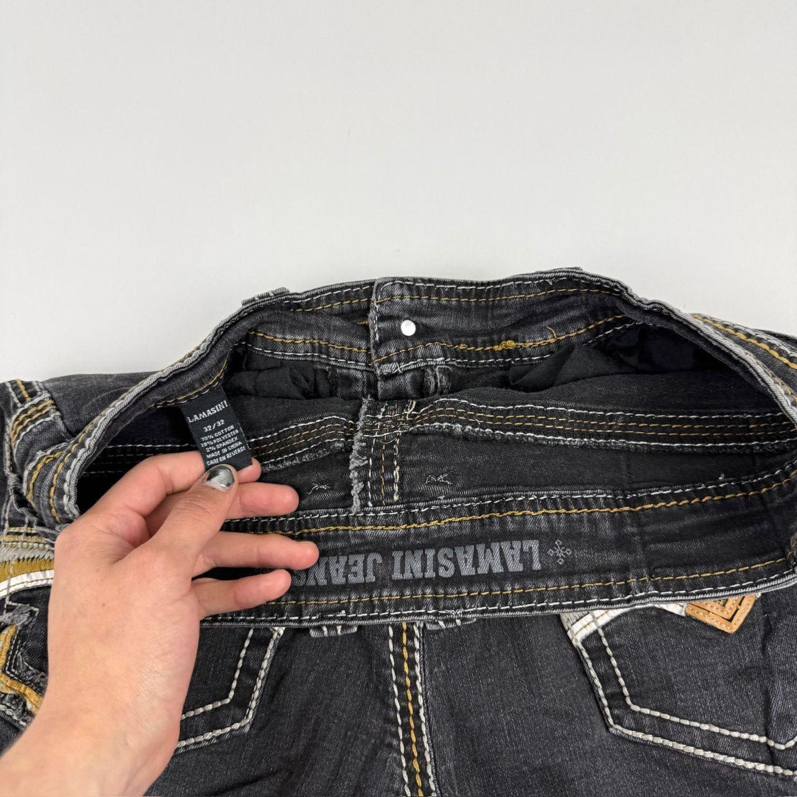 Diesel × Japanese Brand × Vintage Vintage faded archive y2k black