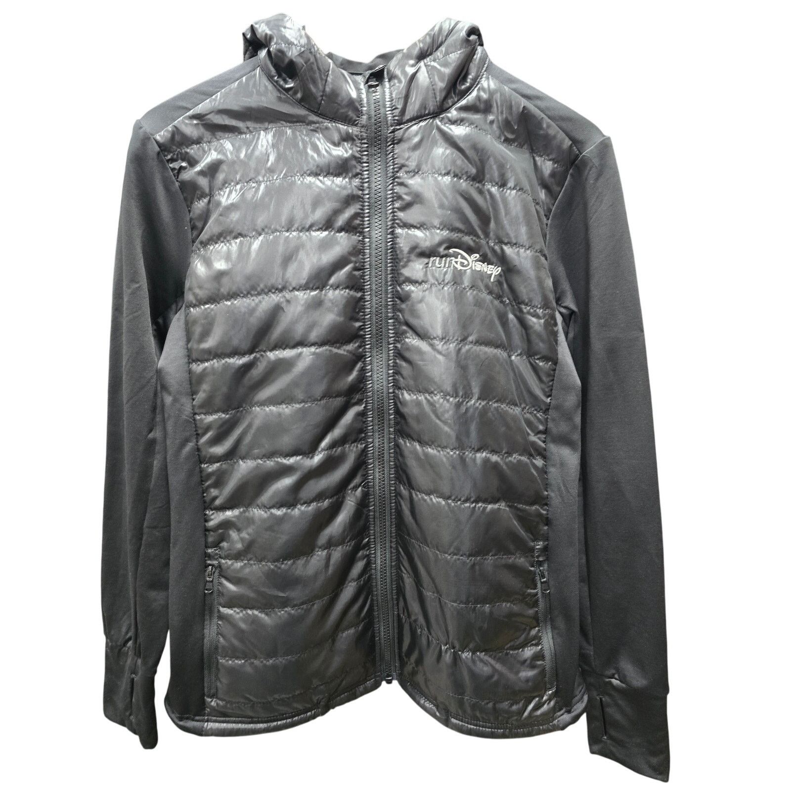 Disney Disney Parks, Black Puffer Disney Run Jacket, Medium Size M / US 6-8 / IT 42-44 - 1 Thumbnail