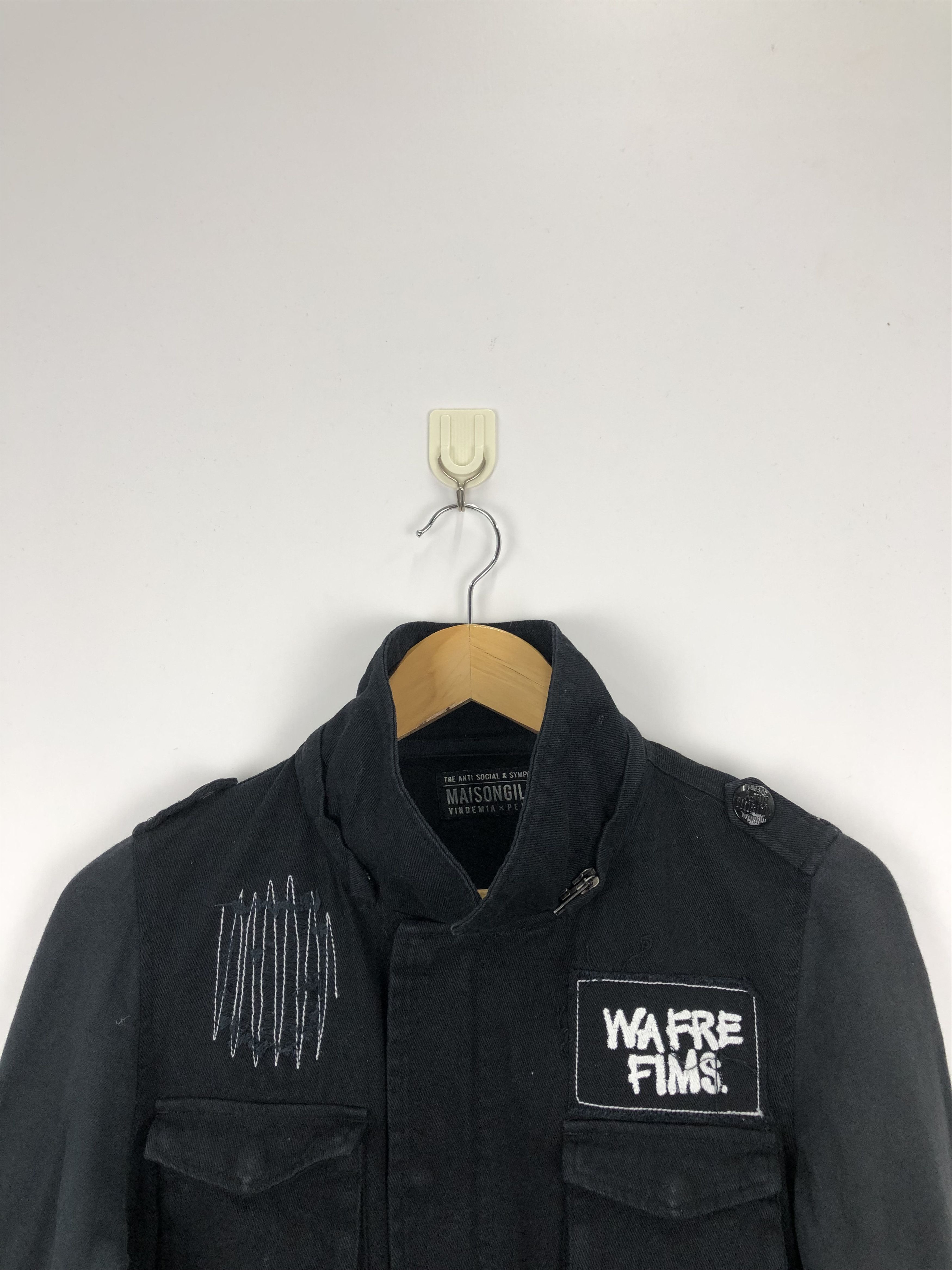 Vintage Vintage The Anti Social Vindemia x Petram Punk Jacket J0726 Size US M / EU 48-50 / 2 - 2 Thumbnail