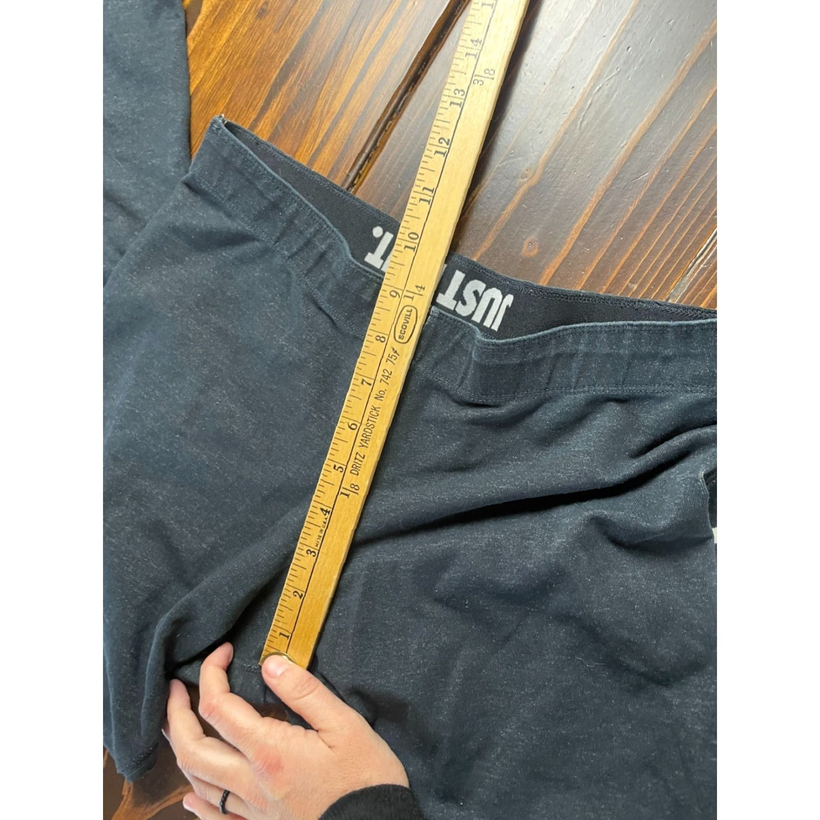 Nike Nike Pants Women's Medium Black Activewear Leggings Just Do It Womens Size 32" / US 10 / IT 46 - 6 Thumbnail