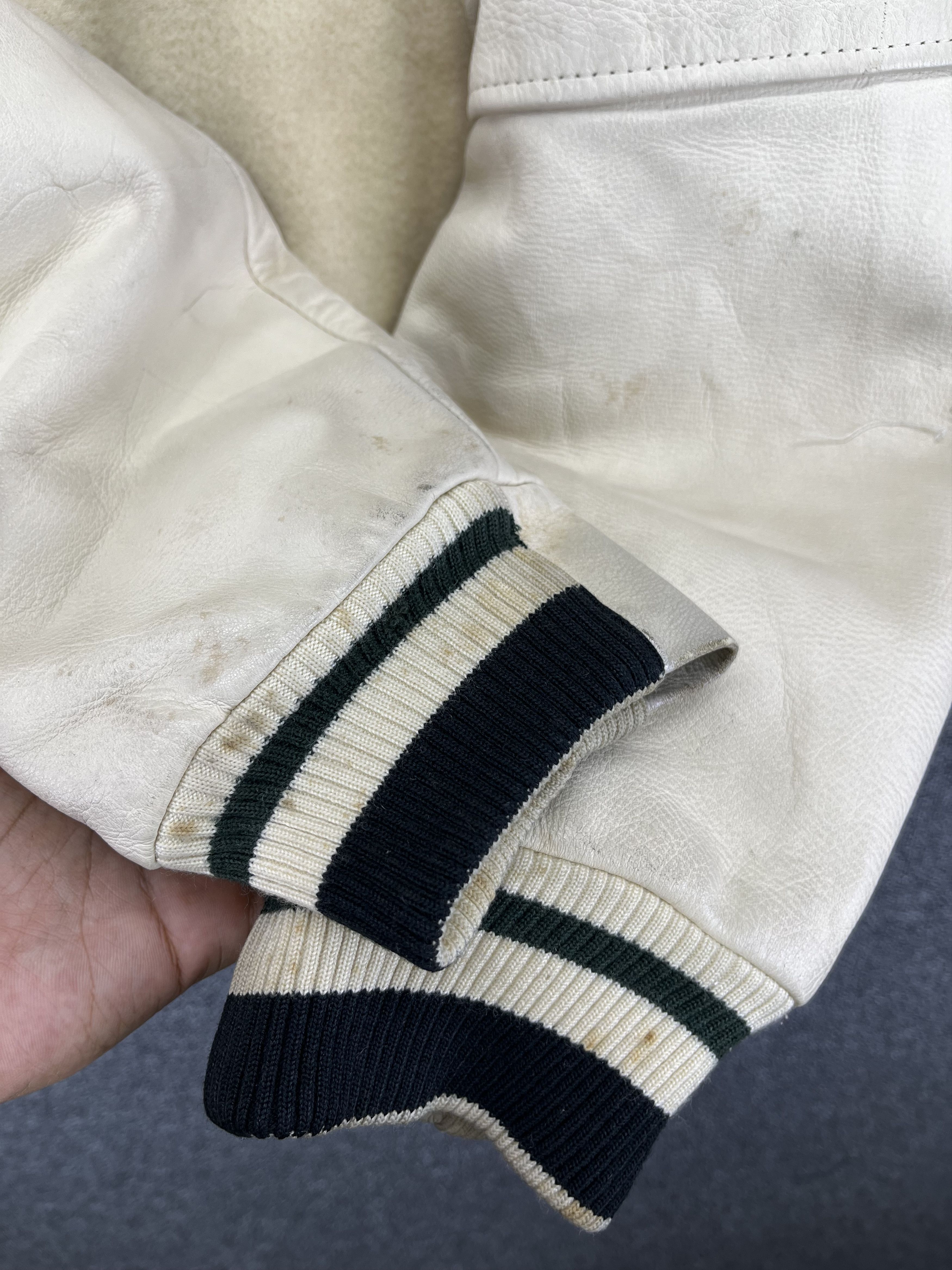 Japanese Brand Vintage Abahouse Rare Design Wool Varsity Jacket Size US M / EU 48-50 / 2 - 17 Thumbnail