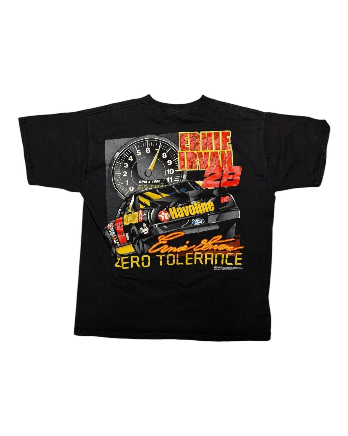 NASCAR × Vintage Vintage 90s Ernie Irvan Racing Tee Size US XL / EU 56 / 4 - 2 Thumbnail