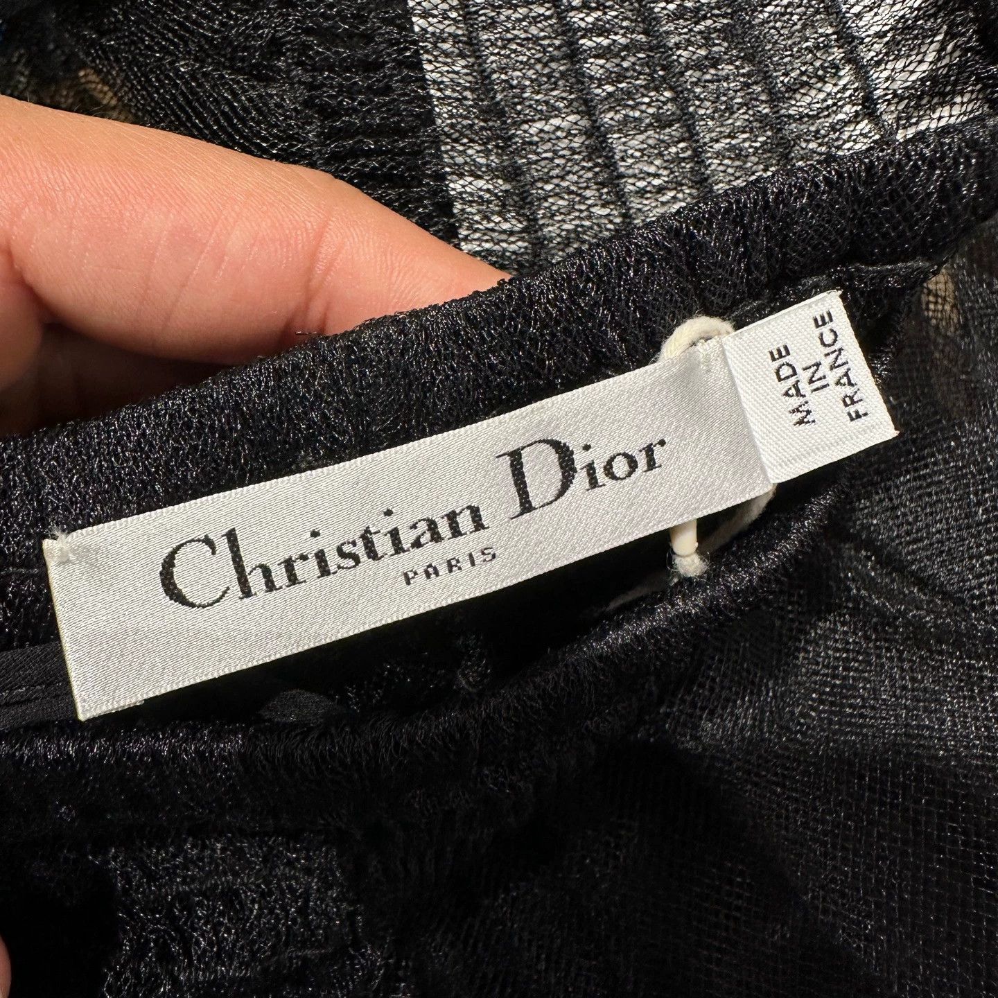 Dior Christian Dior apr631 tulle pleated skirt women's 34 Size 25" / US 0 / IT 36 - 3 Thumbnail