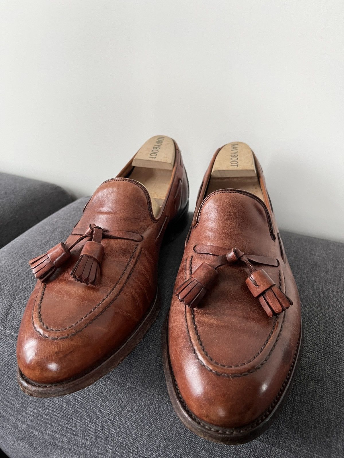 Cheaney Cheaney Boston Brown Made in England Loafers sz UK8 Size US 9 / EU 42 - 13 Thumbnail